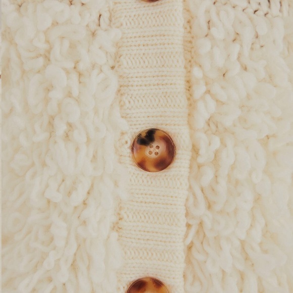 FARM Rio Cream Textured Cardigan - Picture 4 of 9